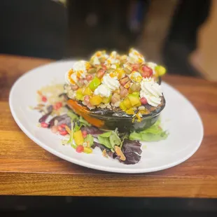 Roasted &amp; Grilled Acorn Squash