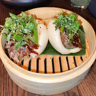 Duck Confit Steamed Buns