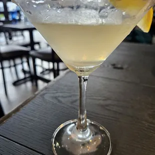 Lemon drop martini