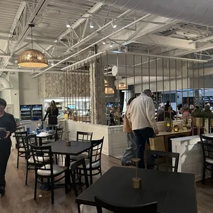 people in a restaurant