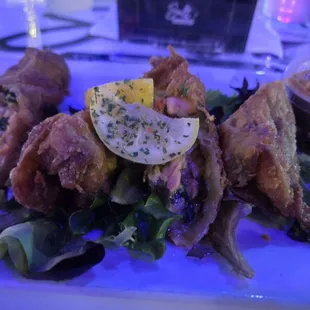 Salmon Egg Rolls
