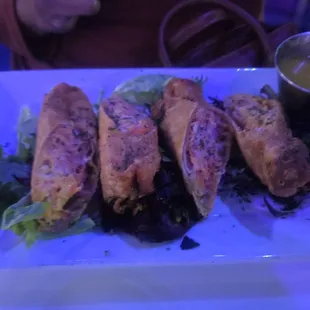 Buffalo Chicken Egg Rolls