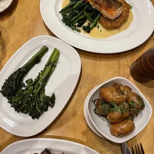 a table of food