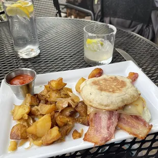 Breakfast sandwich! Delicious!!!