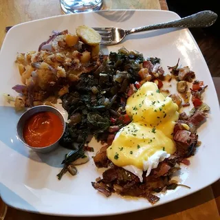 Wagyu Corned Beef Hash Brunch Specialty