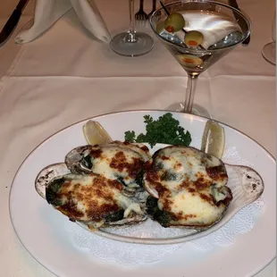 Oysters Rockefeller