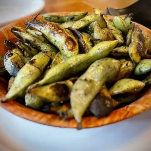 Charcoal Grilled Edamame