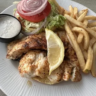 Just Caught Grouper Sandwich