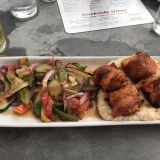 Blackened Bacon Wrapped Scallops