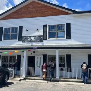 The front of the store