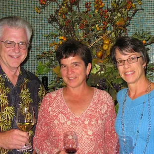 Yorba Vineyards winemaker Ann Kraemer visited too...