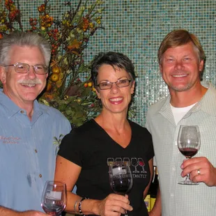 Alapay Cellars owner &amp; winemaker Scott Remmenga always smiling!