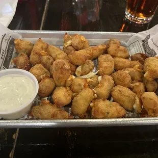 Garlic Cheese Curds