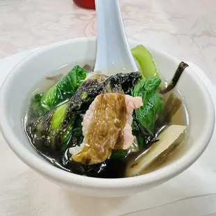 Seaweed soup