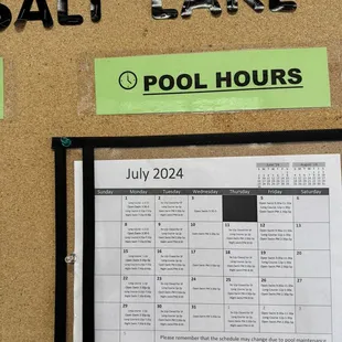 Updated July 2024 hours