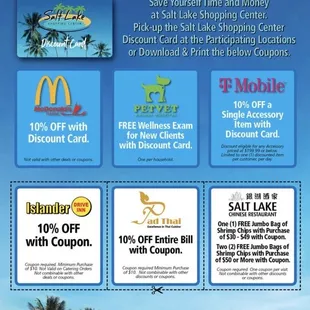 Fun online (saltlakeshoppingcenter.com) promotion going on right now! Save while you dine!