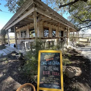 Adorable Salt Lick Cellars  next to Salt Lick BBQ