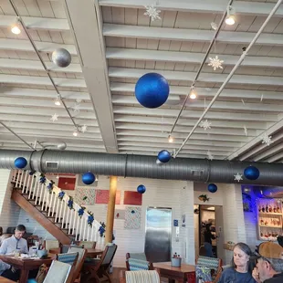 people eating at a restaurant