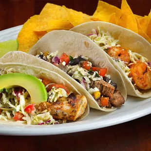 Mix and match tacos!