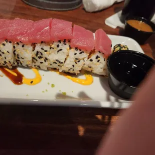 Mexican roll minus the jalapenos and sriracha