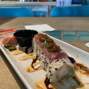 Mexican Shrimp Roll Sushi