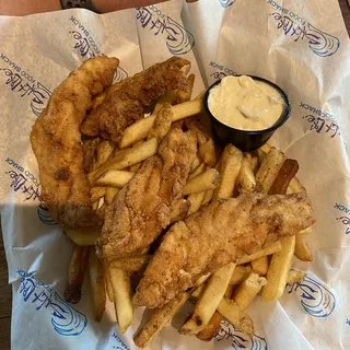 Fried Grouper Basket