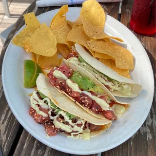 Poke Tuna Taco**