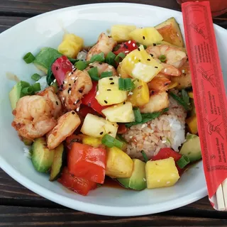 Hawaiian Shrimp Bowl