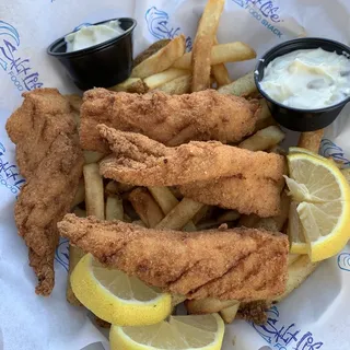 Fried Grouper Basket