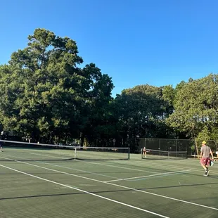 Tennis and pickle ball courts