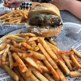 Wow on of the best lamb burger I had.