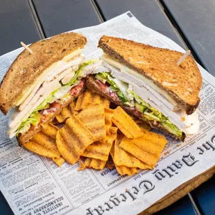 Hand Carved Turkey Sandwich