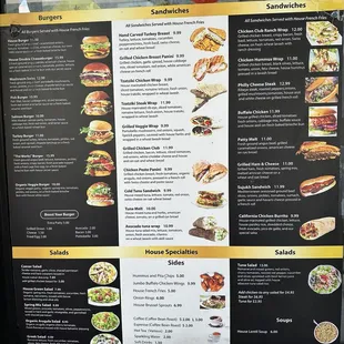 menu, sushi and sashimi