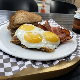 American Breakfast Plate