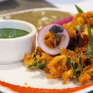 Onion Pakoda, very good evening Snack along with Masala Tea