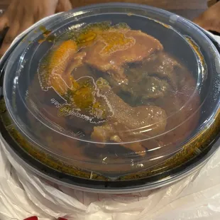 To go box - Amala Abula Style