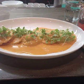 Chicken and Spinach Ravioli