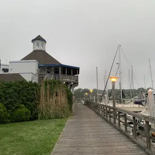 Closed down restaurant