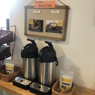 Free Samples that they change every week.