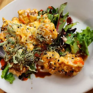 Firecracker tuna bites appetizer