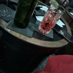 Amazing hidden lounge area/bar!