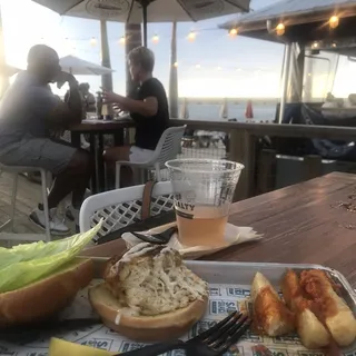 Coastal Crab Cake Sandwich