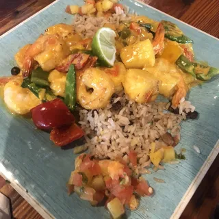 Coconut Curried Shrimp