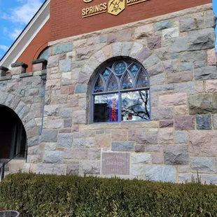 Closer view of bricks