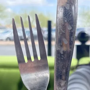 Dirty utensils