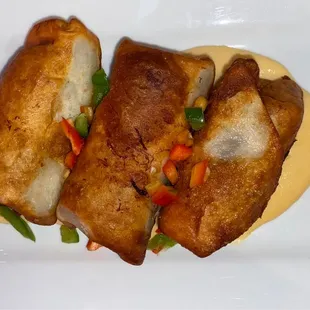 Mini chimichangas - should be crispier