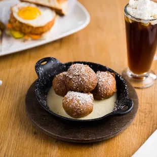 Maple Bacon Beignets - Brunch