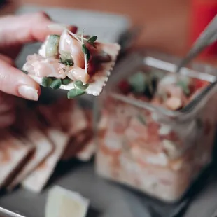 Ceviche Tostadas