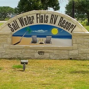 Look for our entrance