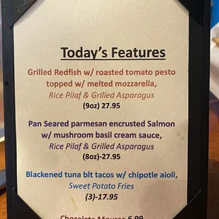The Specials for Today 9/19/2024  If you Love Salmon and Tuna, you will be HAPPY